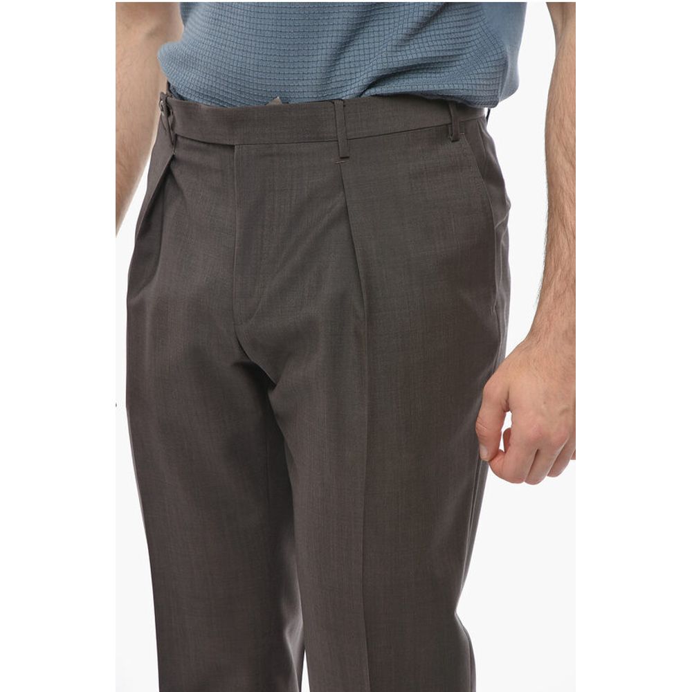 Corneliani Mohair and Wool LEADER Pants