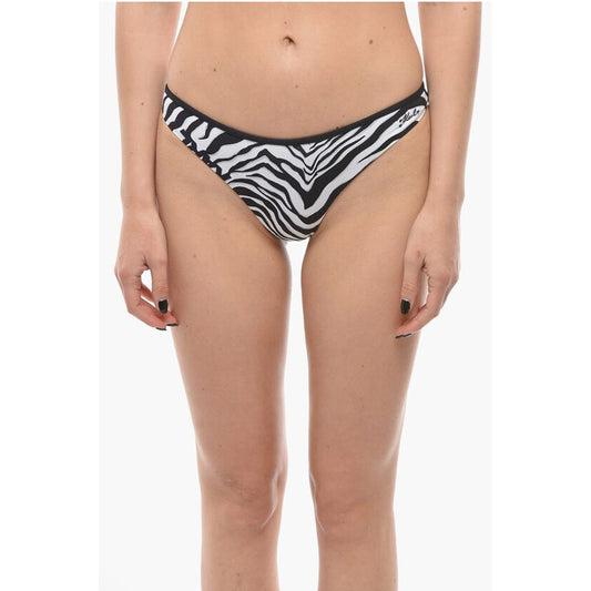 Karl Lagerfeld Animal Patterned Bikini Bottom