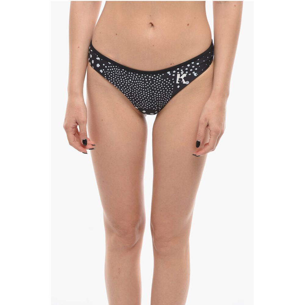 Karl Lagerfeld Two-Tone DOTS Bottom Bikini