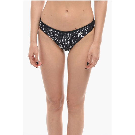 Karl Lagerfeld Two-Tone DOTS Bottom Bikini