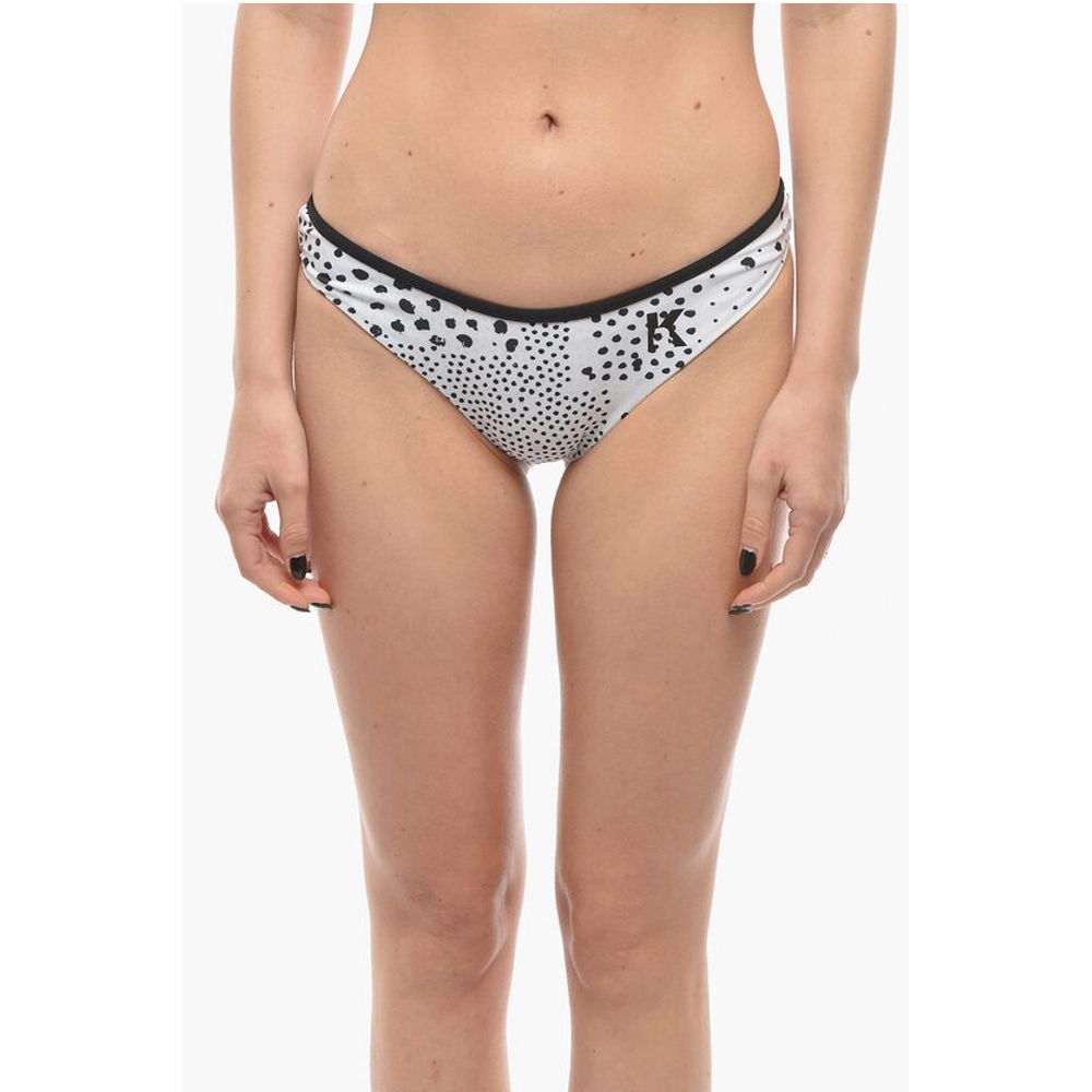 Karl Lagerfeld Two-Tone DOTS Bottom Bikini