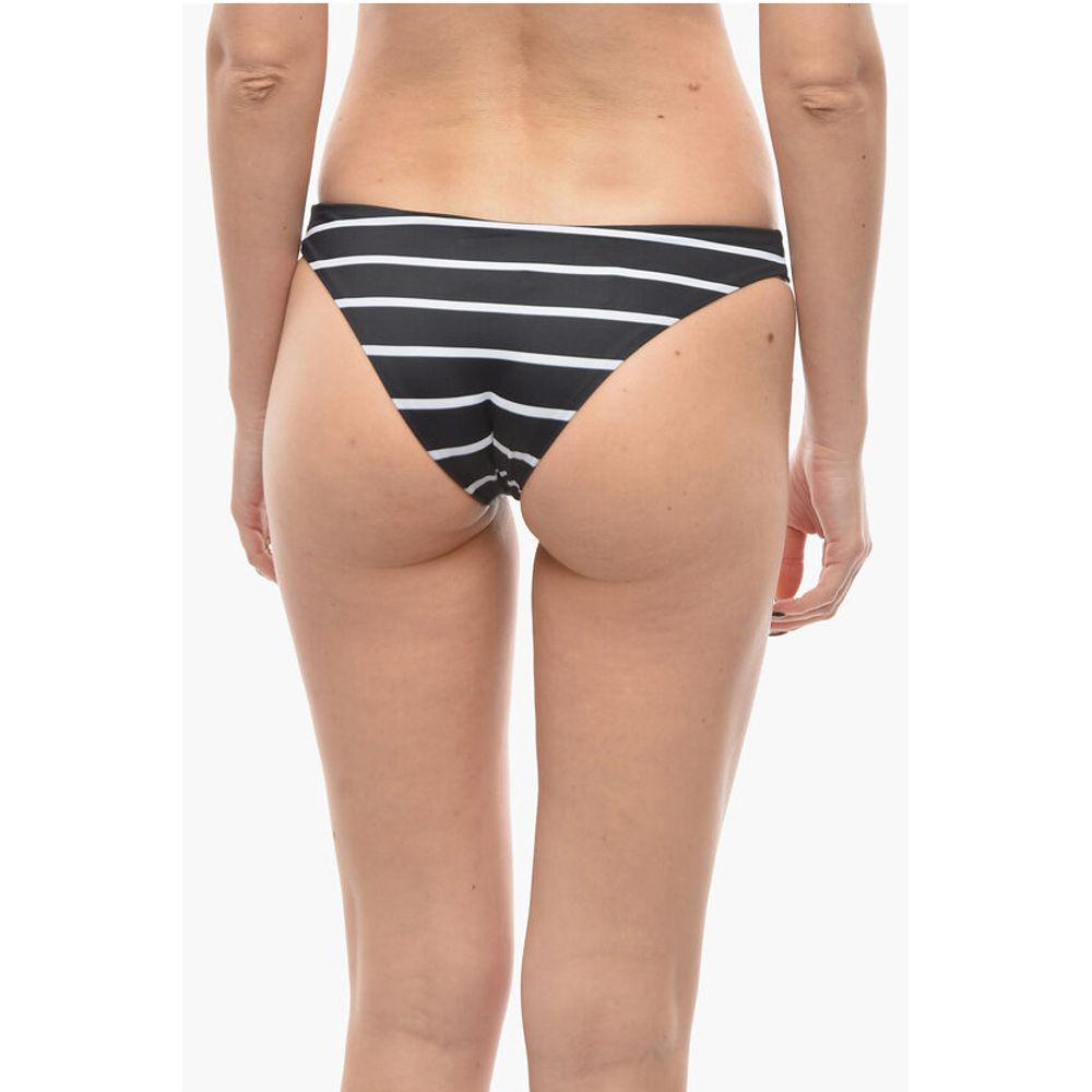 Karl Lagerfeld Striped Bikini Bottom