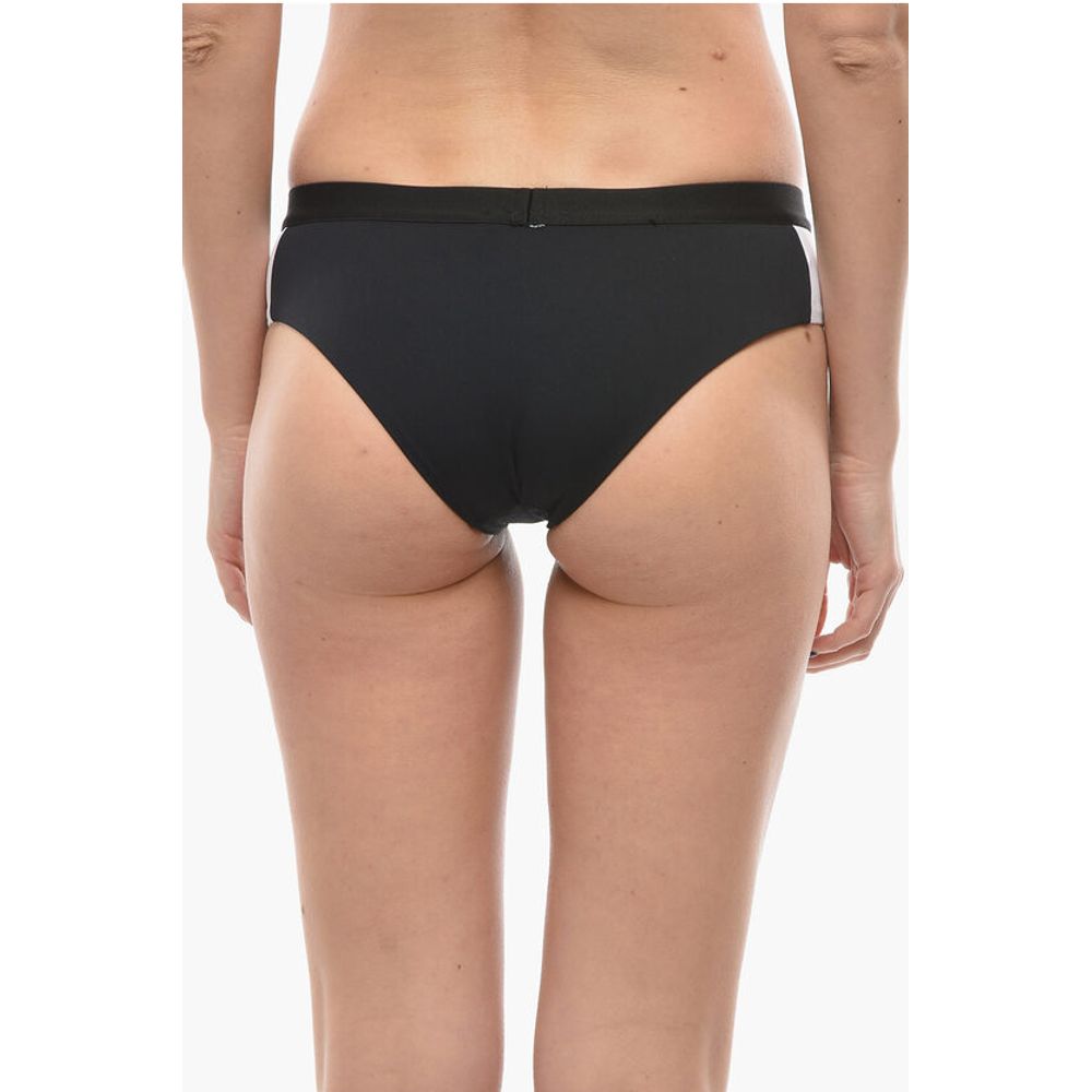 Karl Lagerfeld Two-Tone SPORT Bikini Bottom with Logoed Elastic Band on the