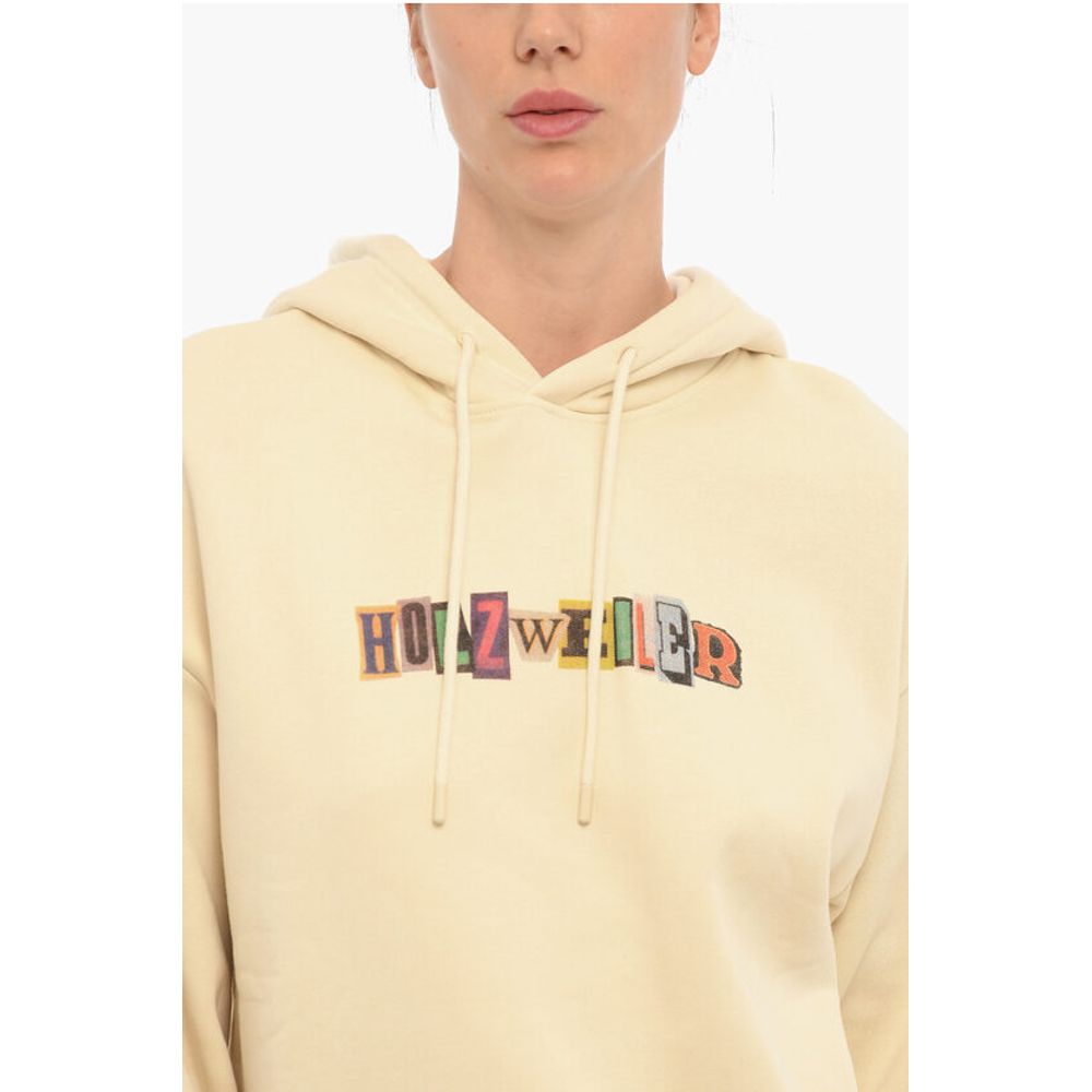 Holzweiler Organic Cotton PLACEBO Hoodie with Printed Logo