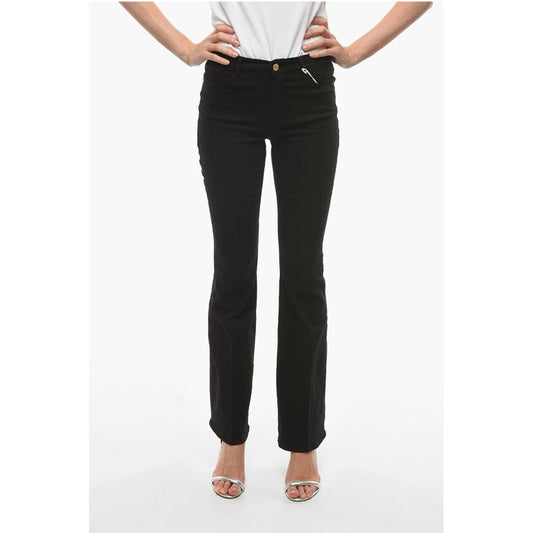 Frame High Waist Stretch Cotton Flared Jeans 26cm