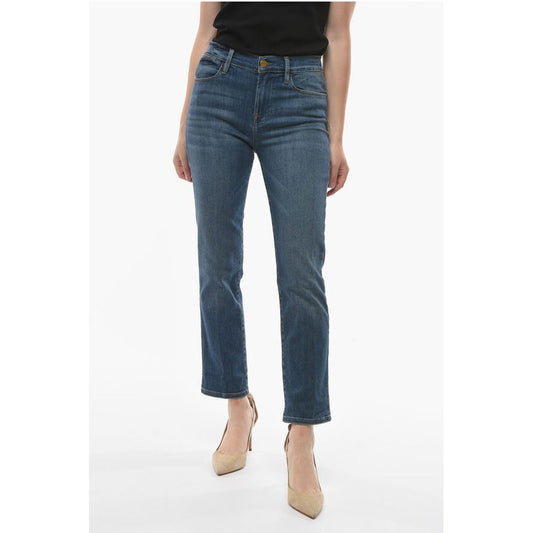 Frame High-Waist Straigh Fit Jeans 18cm