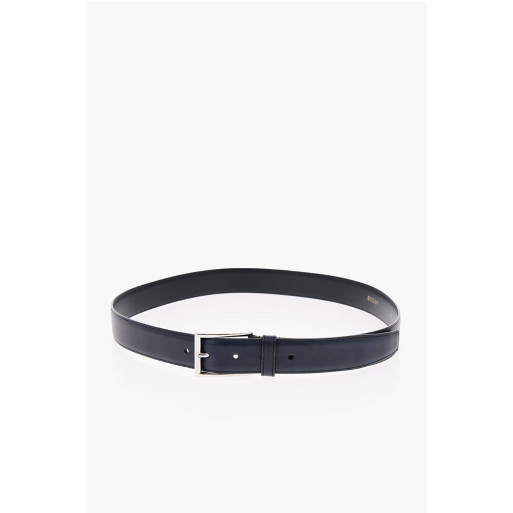 Church's Metal Buckle NEVADA Leather Belt