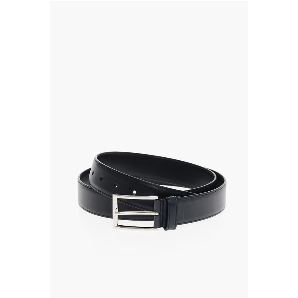 Church's Metal Buckle NEVADA Leather Belt