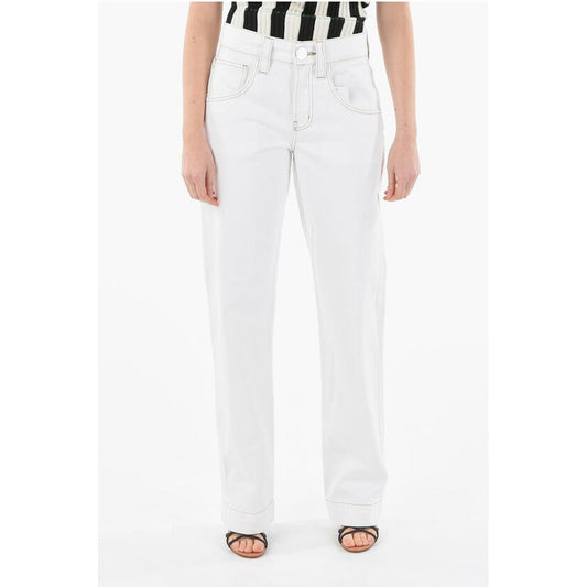 Frame Visible Stitching Oversized Jeans 23cm