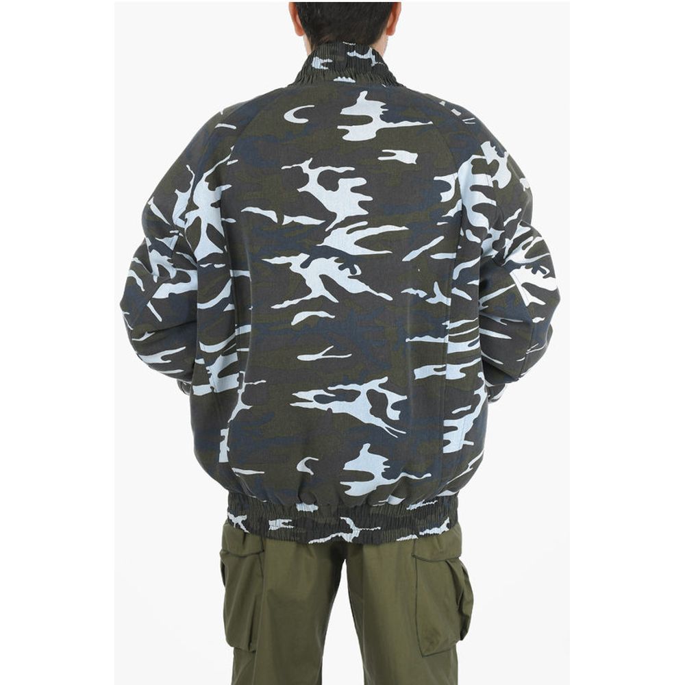 We11done Oversized Camouflage Bomber