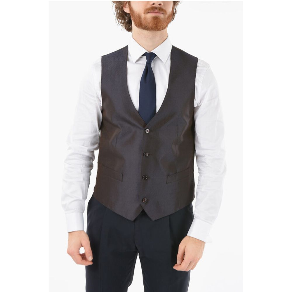 Corneliani Silk 4-Buttons ACADEMY CERIMONIA Waistcoat