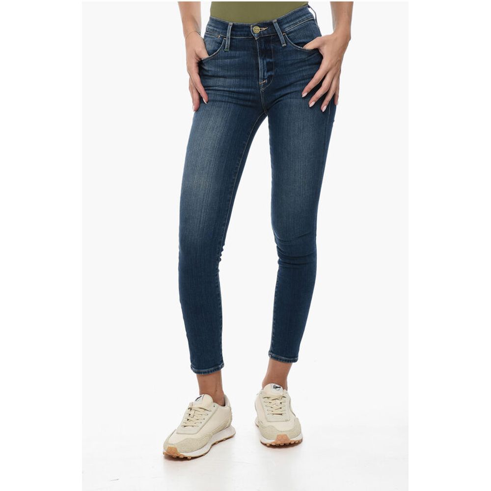 Frame High Waist Skinny Fit Jeans