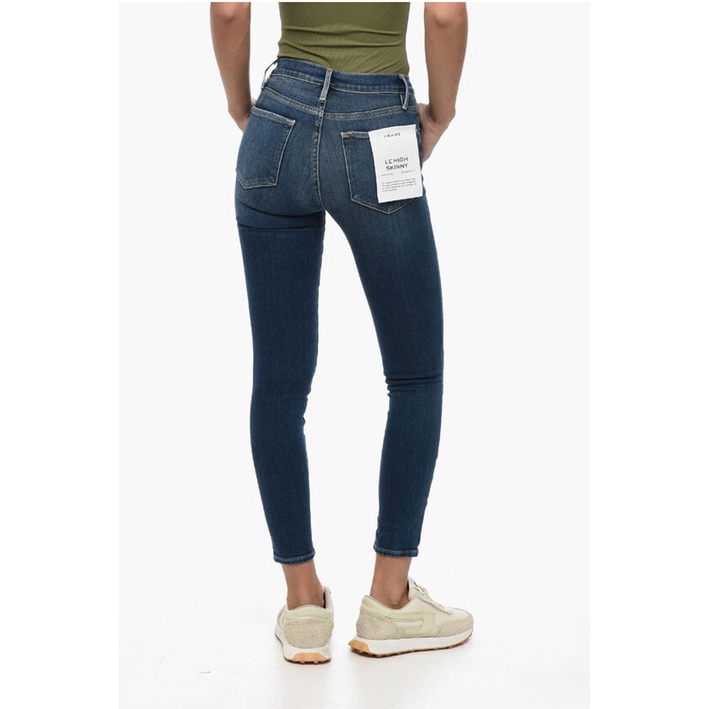 Frame High Waist Skinny Fit Jeans