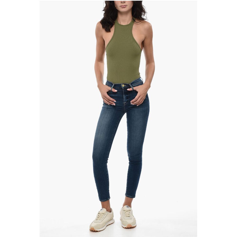 Frame High Waist Skinny Fit Jeans