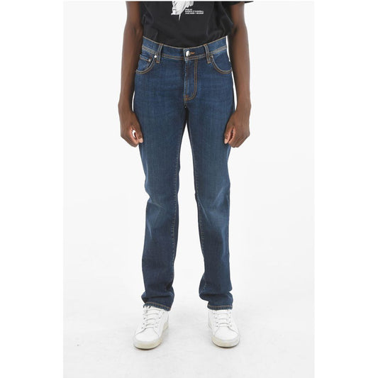 Corneliani ID LUXURY DENIM Dark Wash Slim Fit Denims