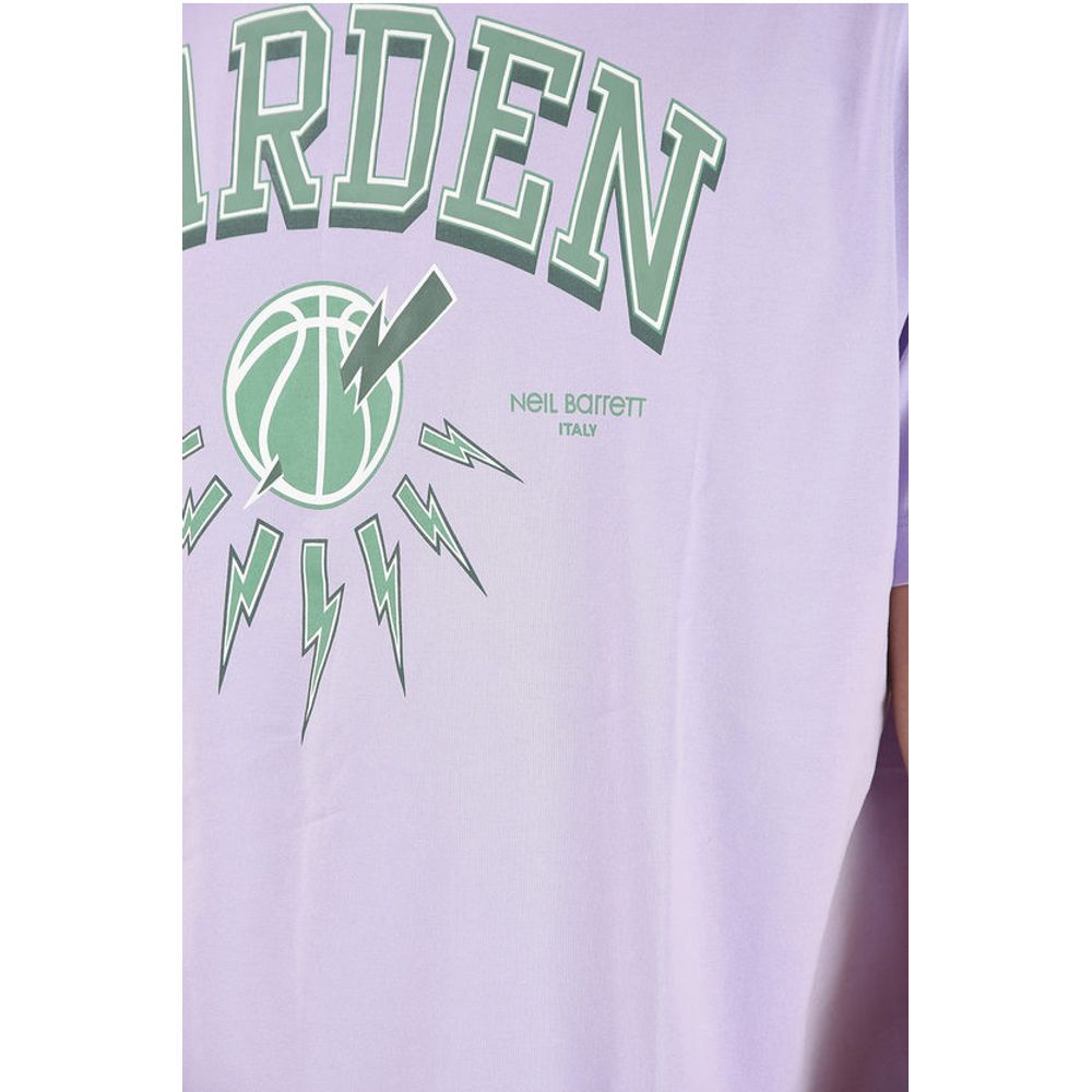 Neil Barrett JAMES HARDEN x NEIL BARRETT Crew Neck Printed Logo T-Shirt