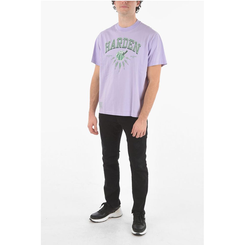 Neil Barrett JAMES HARDEN x NEIL BARRETT Crew Neck Printed Logo T-Shirt