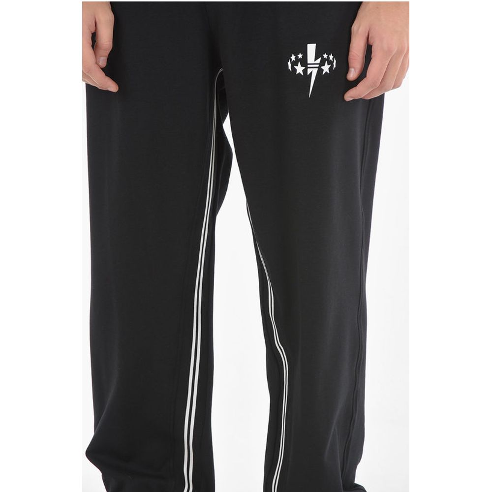 Neil Barrett JAMES HARDEN Baggy Joggers with BOLT STAR Print