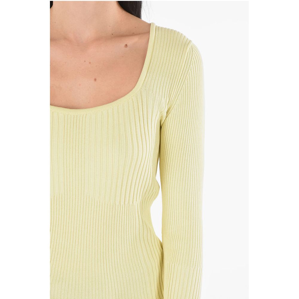 Aeron Round Neck Ribbed Sweater