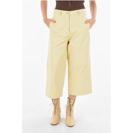 Holzweiler Wide Leg CELICE Leather Pants