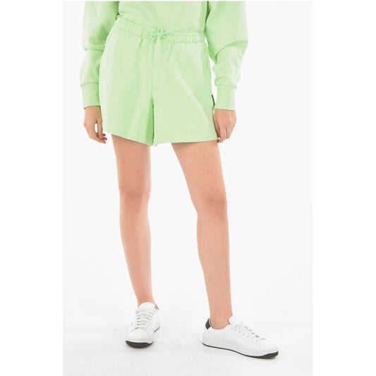 Holzweiler Elastic Wastband Cotton Shorts with Drawstring