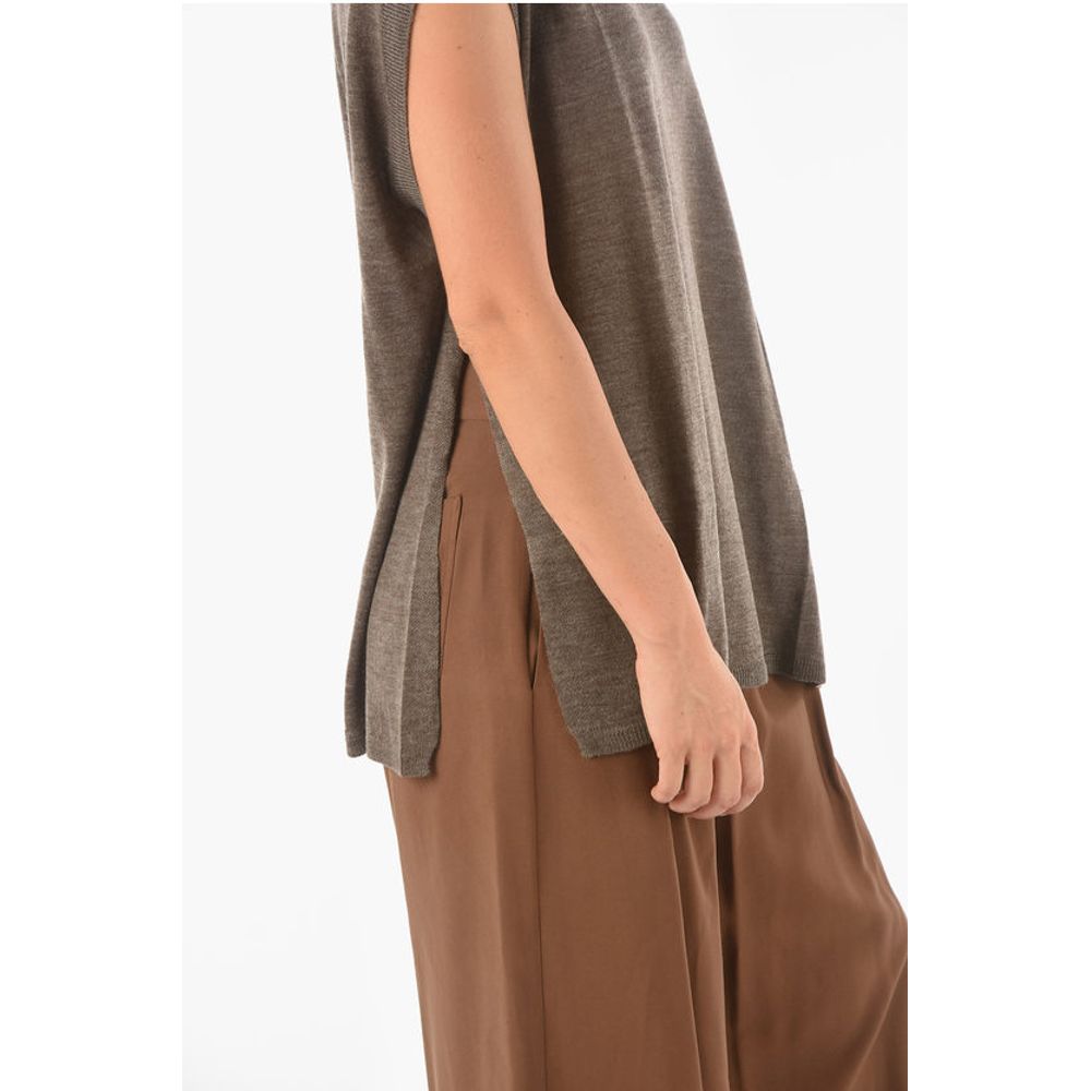 Ixos Asymmetical CURLIN Short-sleeve Sweater