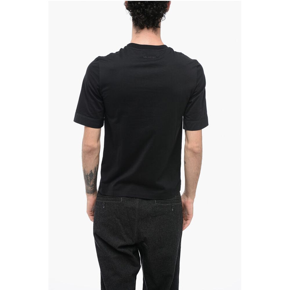 Neil Barrett Cotton TRAVEL Crew-neck T-shirt