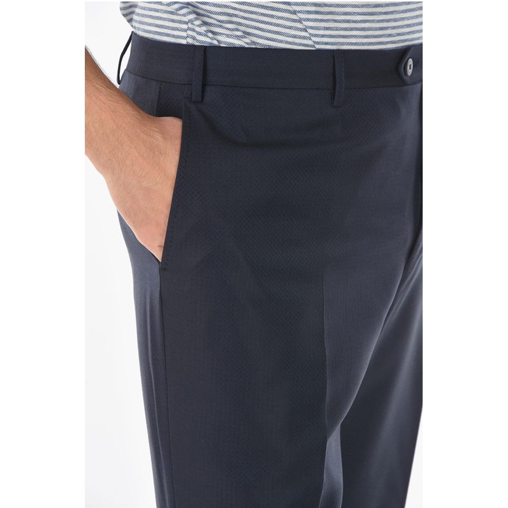 Corneliani Virgin Wool Silk LEADER Slacks