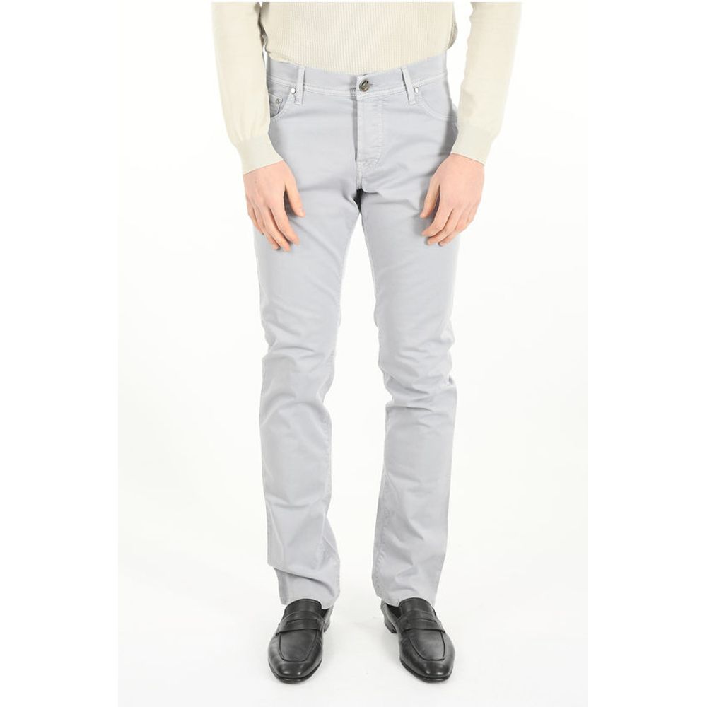 Corneliani ID 5 Pocket Stretch Denim Pants