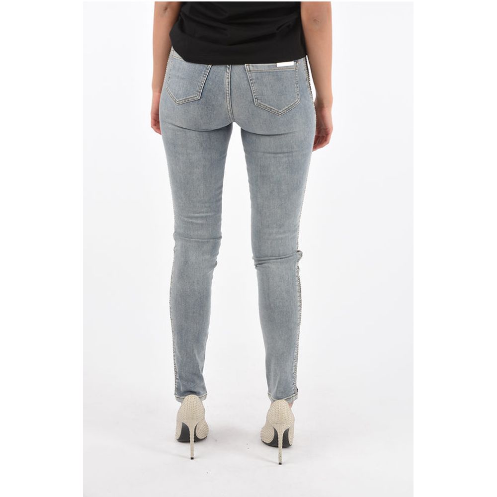 Philipp Plein vintage effect BY THE ROAD High Waist Jegging