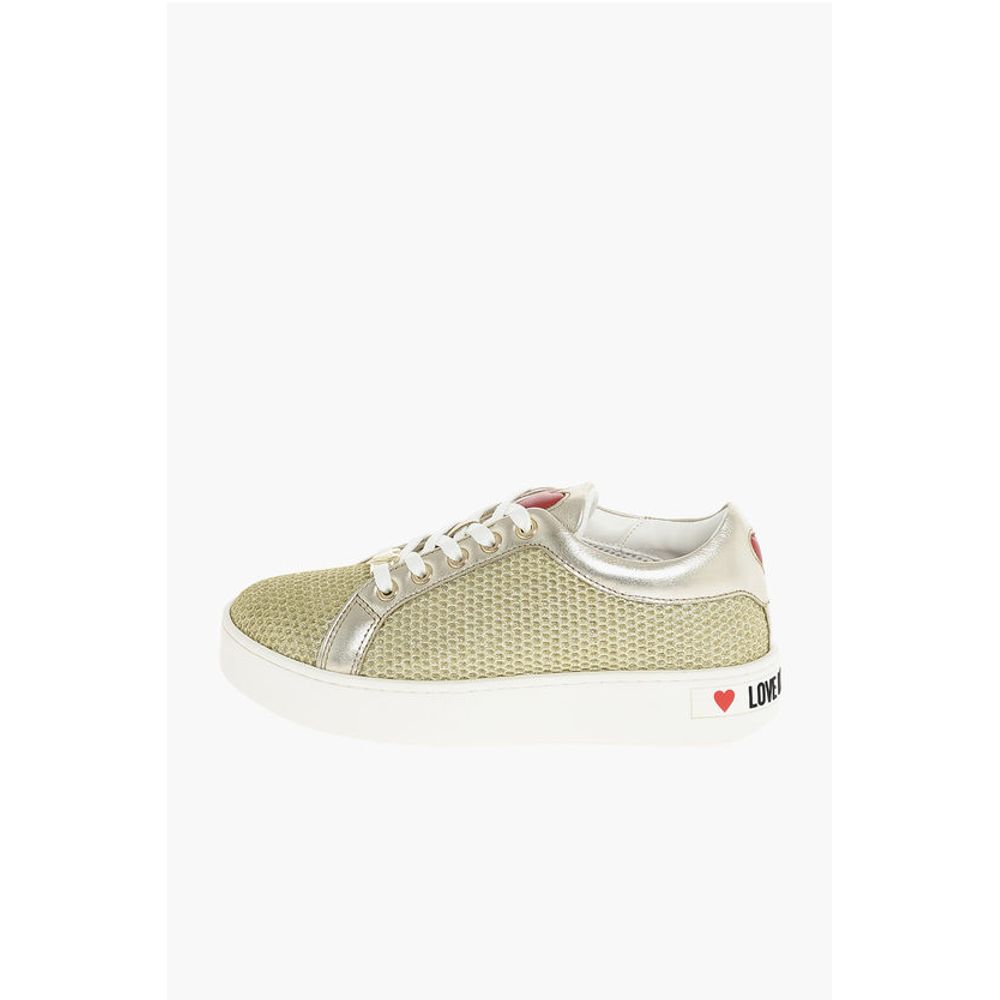 Moschino LOVE Glittered CASSETTA35 Sneakers