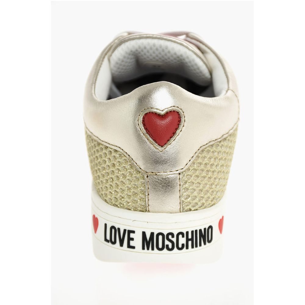 Moschino LOVE Glittered CASSETTA35 Sneakers