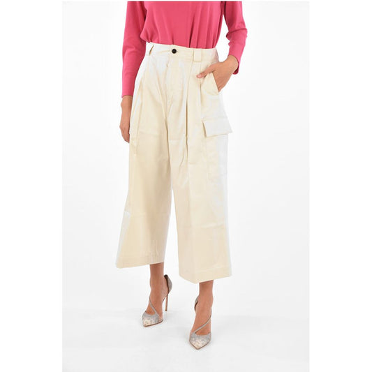 Woolrich Double Pleated Utility Wide-Leg Pants