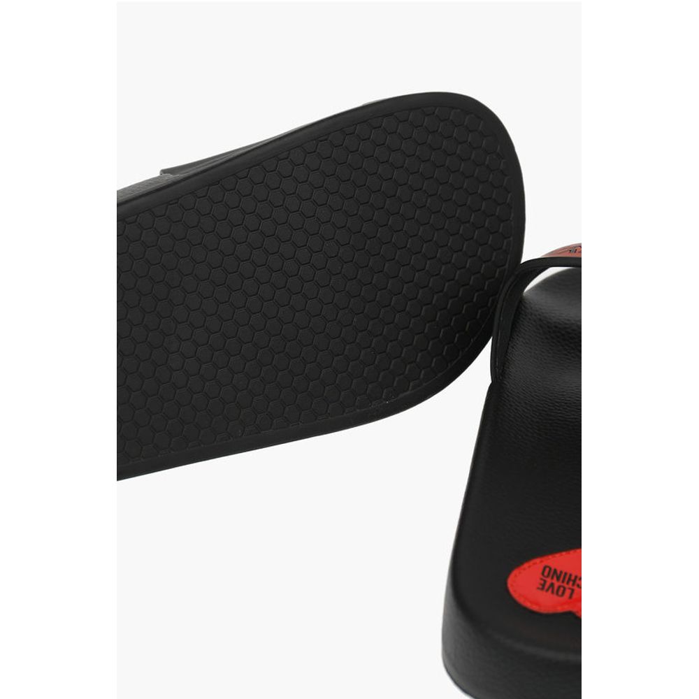 Moschino LOVE Heart Printed Slipper