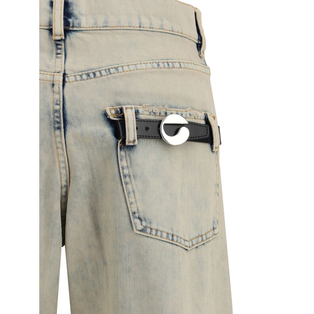 Coperni Boyfriend Jeans z manšeto