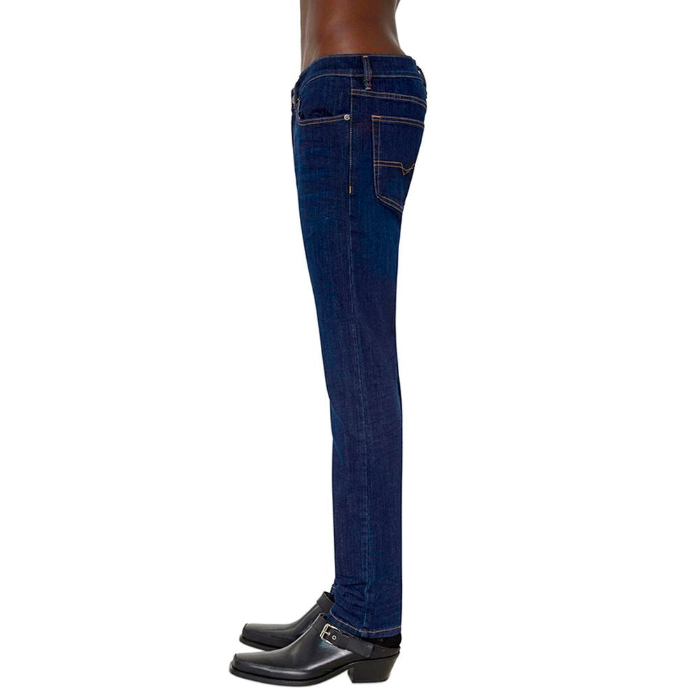 Diesel Blue Cotton Jeans & Pant