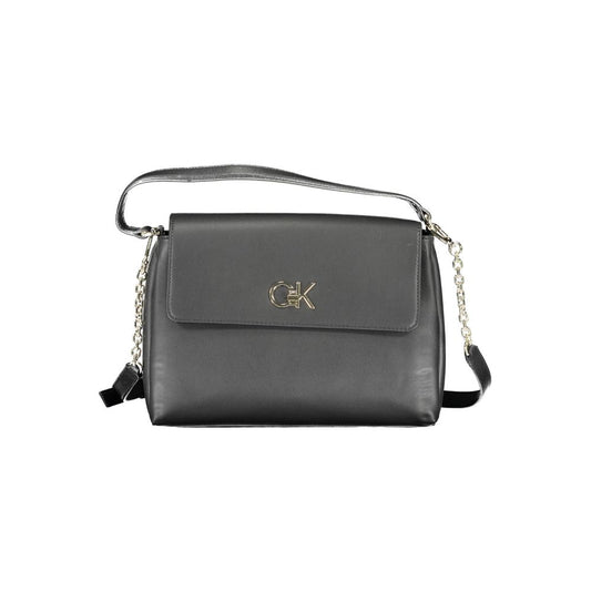 Calvin Klein Črna poliester ženska torbica