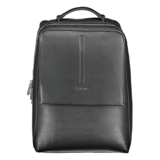 Calvin Klein Črni poliester moški nahrbtnik