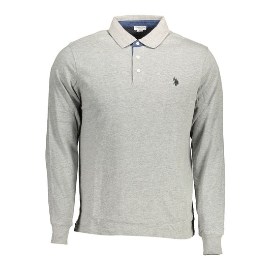 U.S. POLO ASSN. Brown Cotton Men Polo Shirt