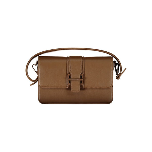 Mario Valentino Brown Polyethylene Women Handbag