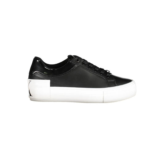 Calvin Klein Črni poliester Sneaker