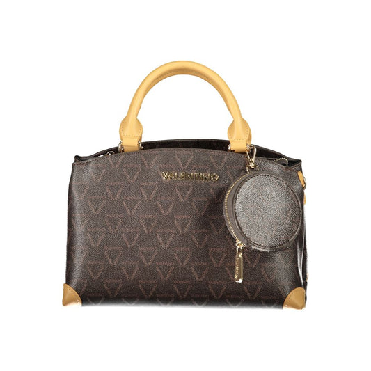 Mario Valentino Brown Polyethylene Handbag