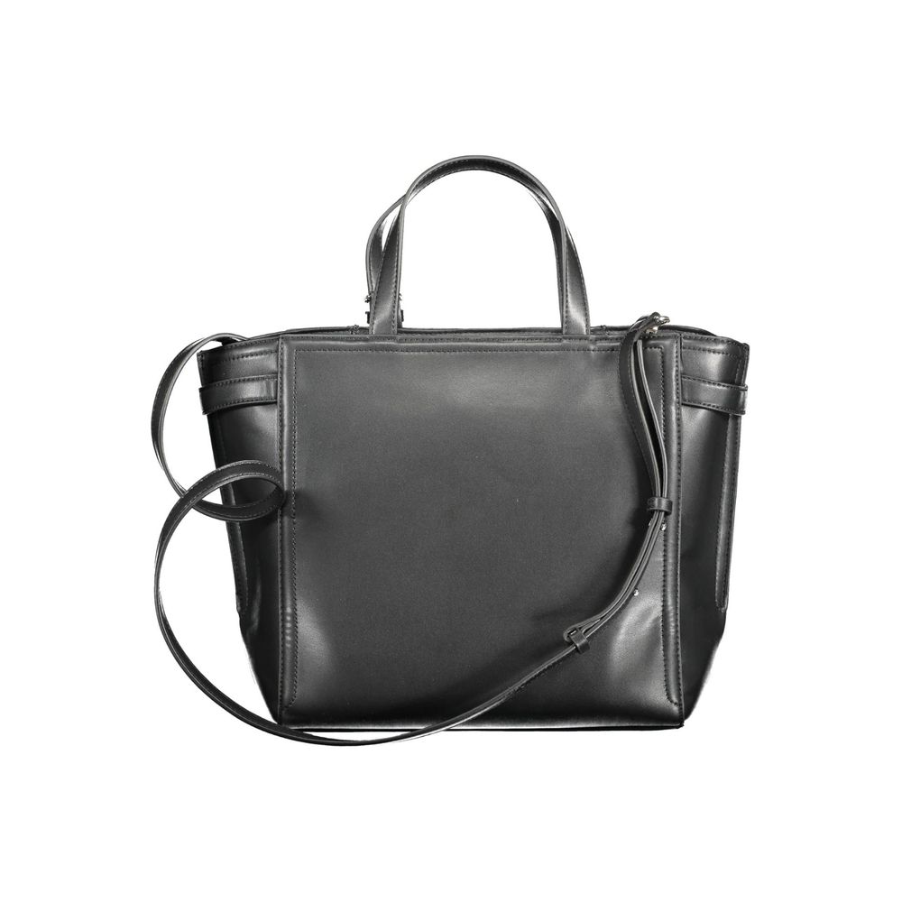 Calvin Klein Črna poliester ženska torbica