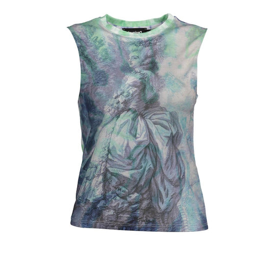 Desigual Blue Polyester Women Top