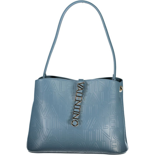 Mario Valentino Light Blue Polyethylene Women Handbag