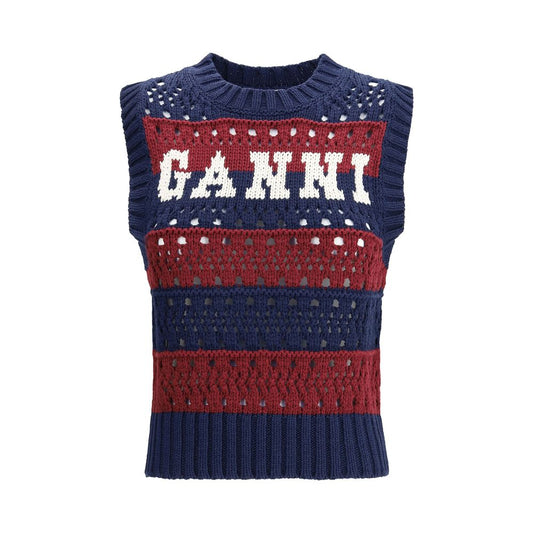Ganni Striped Vest
