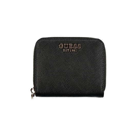 Guess Jeans Črna denarnica iz polietilena