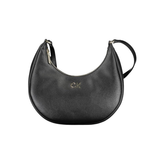 Calvin Klein Črna poliester ženska torbica