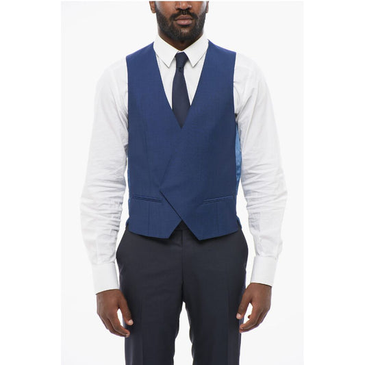Corneliani Double-Brested Vest with Hidden Placket