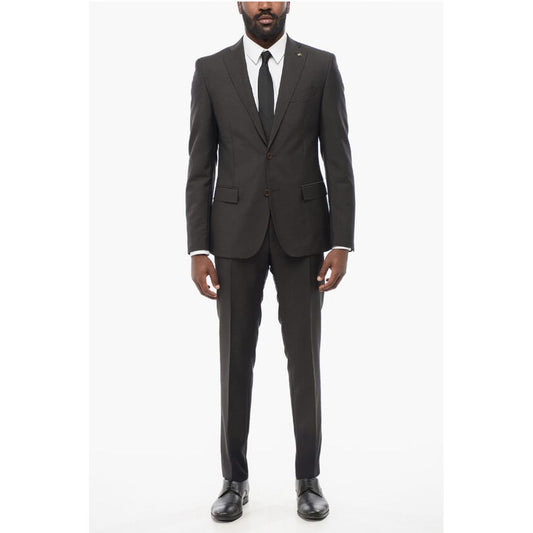 Corneliani Blanded Merino Wool REFINED Suit with Flap Pockets